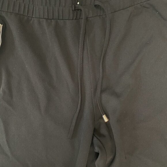 Retrology Black Zip Jogger Pants | Size XL - Picture 3 of 9